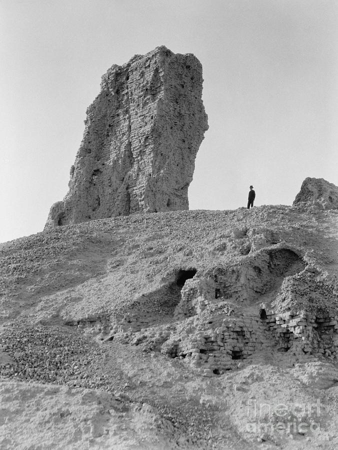 Borsippa Ziggurat, 1932 Photograph by Granger