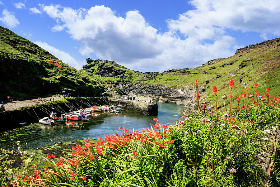 Boscastle Harbor, Cornwall Photograph by Chris Smith
