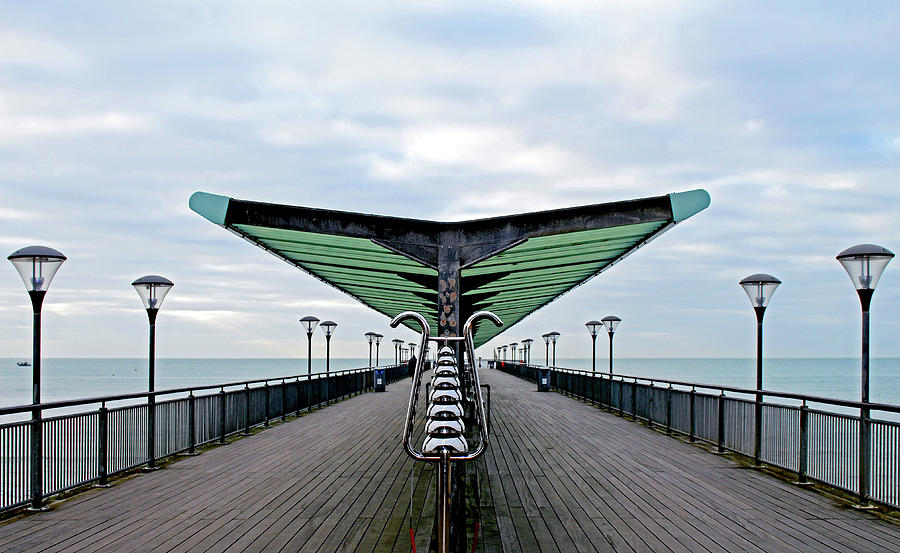 Boscombe Pier Photograph by Judith Rowe