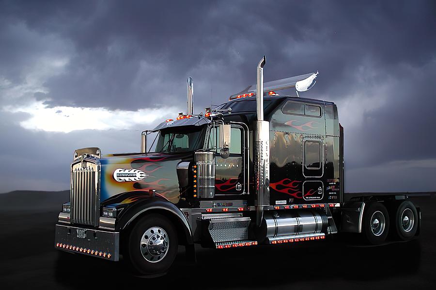 Boss Hogg - Kenworth W900 Photograph by DArcy Evans