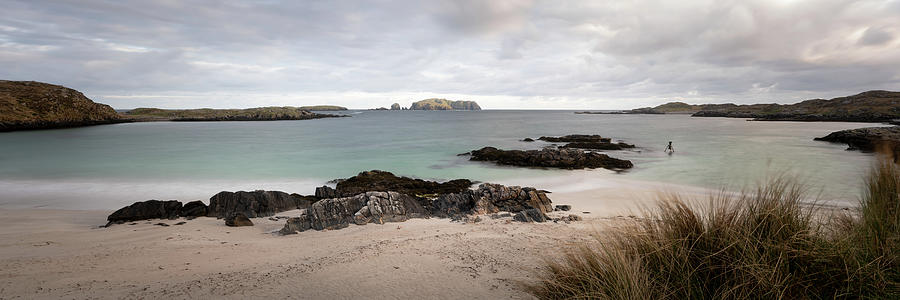 Bosta beach bostadh Great Bernera Island Outer Hebrides Scotland 2 Photograph by Sonny Ryse