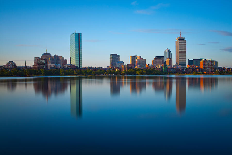 Boston after sunrise Photograph by Richard Williams Photography