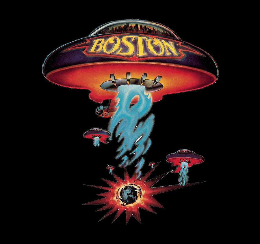 Led Zeppelin Digital Art - Boston Band by Jung Jeha