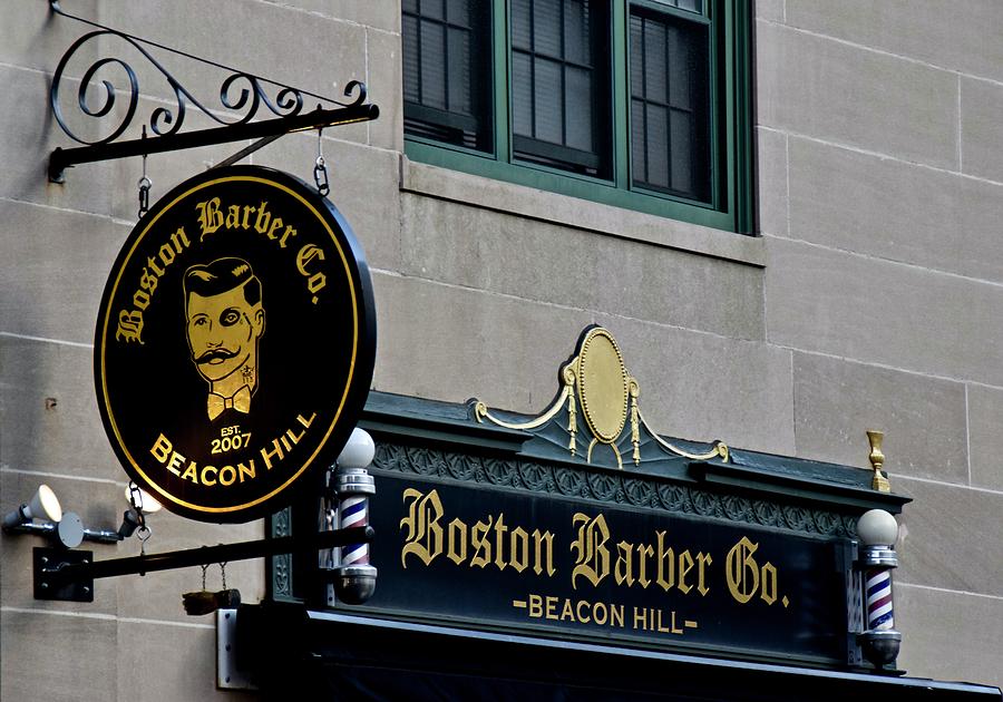 Boston Barber Company Photograph by Frozen in Time Fine Art Photography