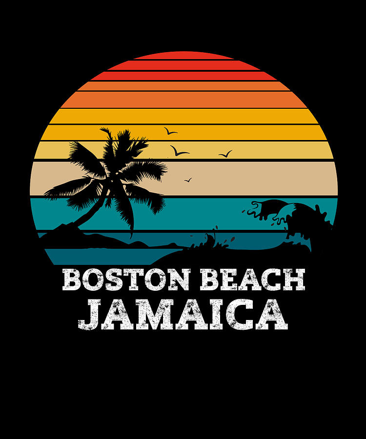 Boston Beach Jamaica Drawing by Bruno - Fine Art America