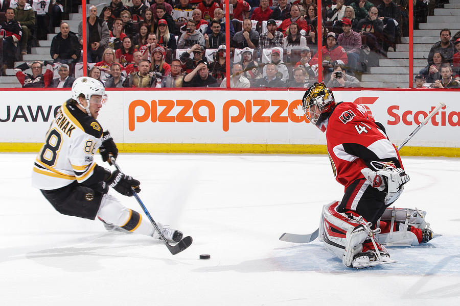 Boston Bruins v Ottawa Senators - Game One Photograph by Jana Chytilova/Freestyle Photo