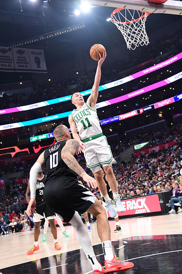 Boston Celtics v Los Angeles Clippers Photograph by Adam Pantozzi