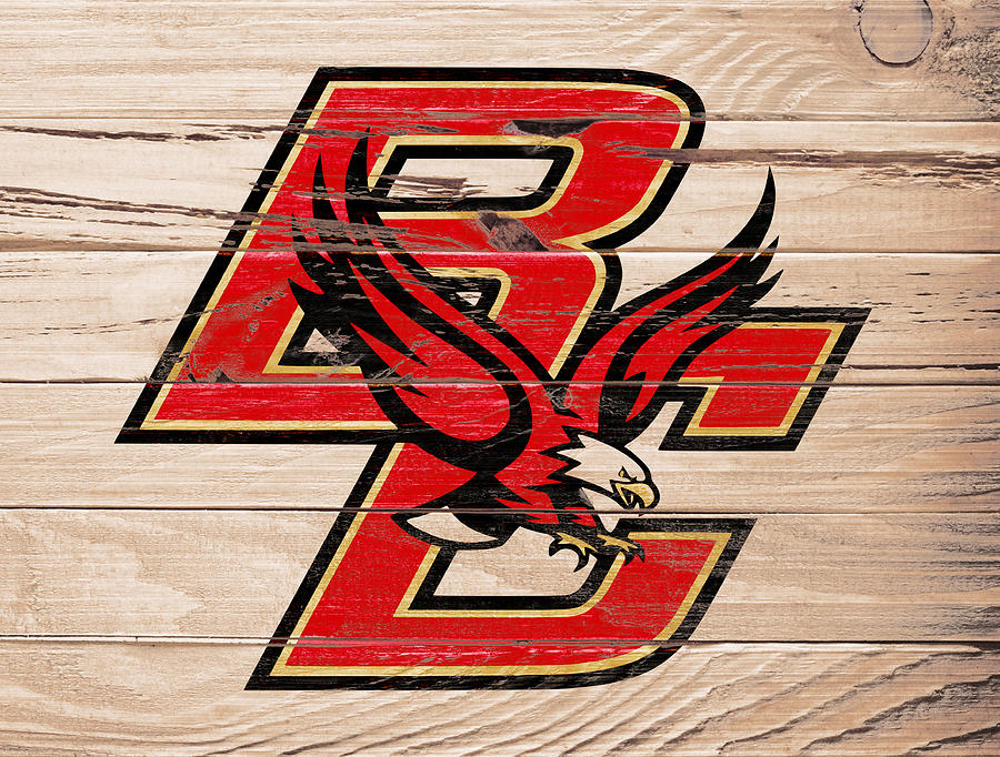 Boston College Mixed Media - Boston College 3h by Brian Reaves