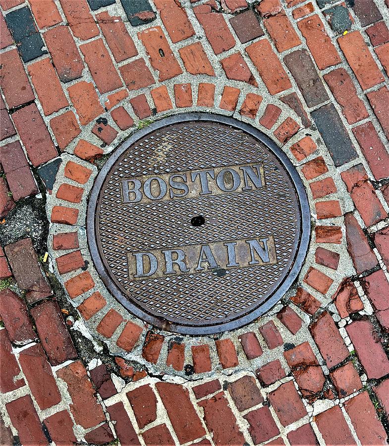 Boston Drain Photograph by Rob Hans