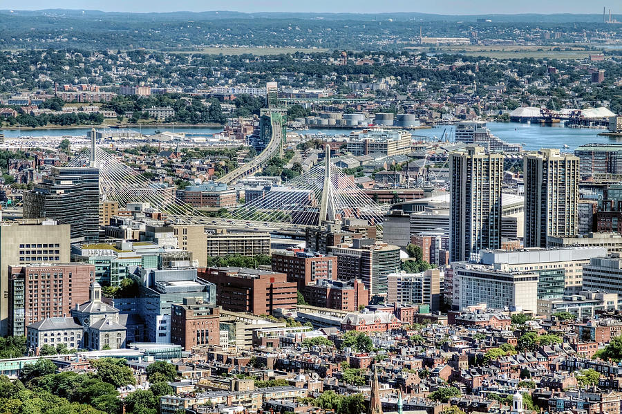 Boston From Above Photograph by Joseph Bankowski - Fine Art America