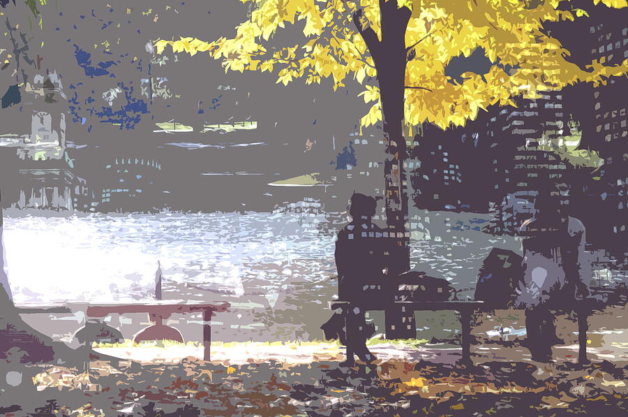 Contemplation Digital Art by Dominique Lecomte Contemplation Digital Art by Dominique Lecomte