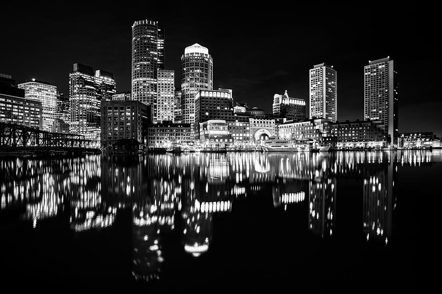 Boston Harbor Photograph by Kristen Wilkinson
