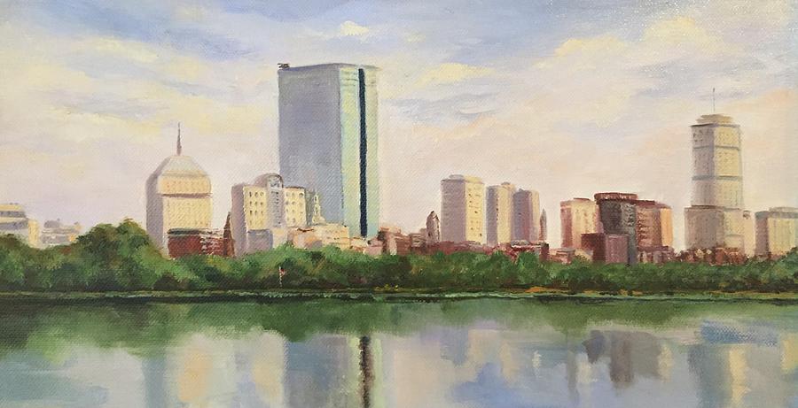 Boston Painting by Judy Rixom