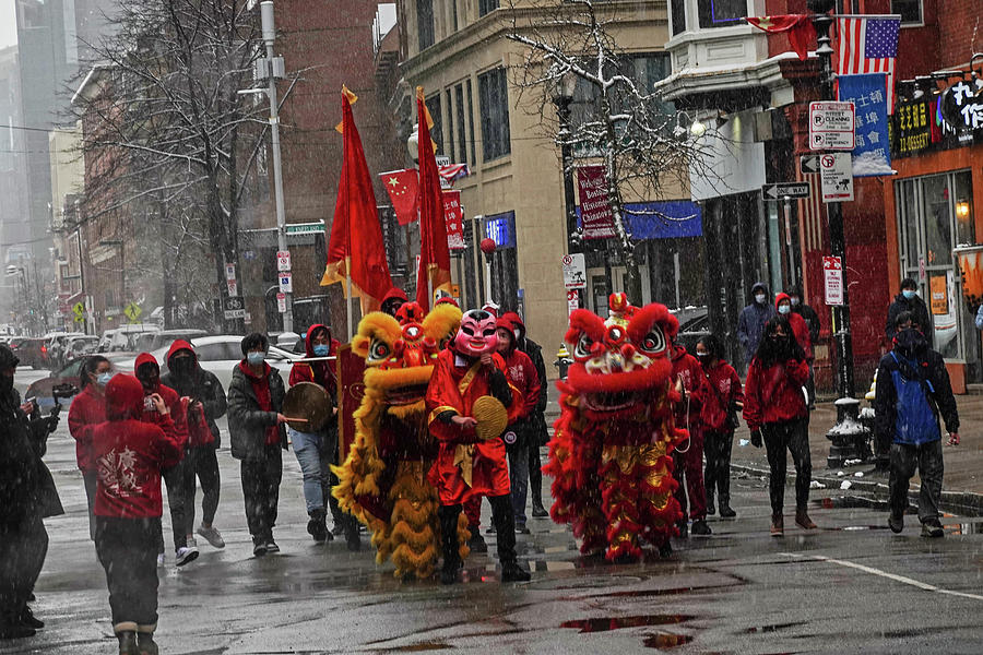 Boston MA Chinatown Lunar New Year Year of the Tiger Photograph by Toby