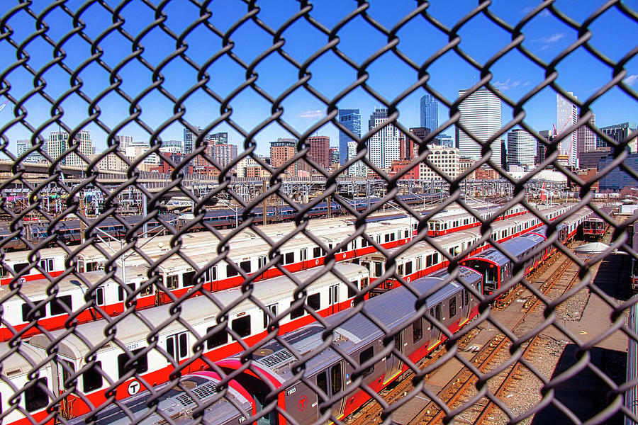 Boston MBTA Photograph by Larry Richardson - Fine Art America