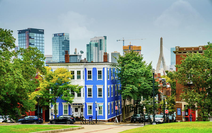 Boston old and new Photograph by Alexey Stiop