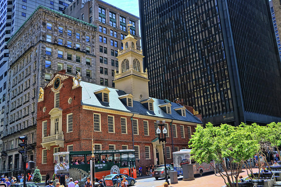 Boston - Old State House Photograph by Allen Beatty