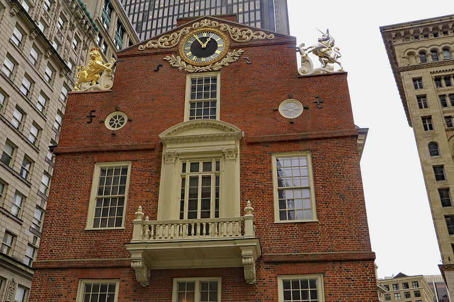 Boston Old State House Photograph by Tony Murtagh