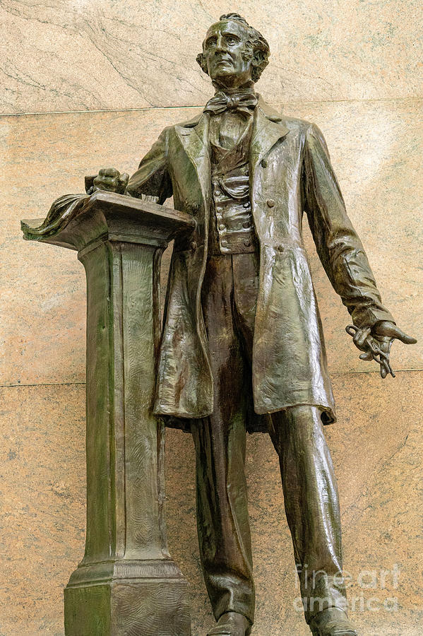 Boston Public Gardens Wendell Phillips Statue Photograph by Bob Phillips
