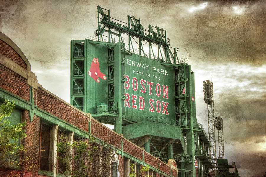 Boston Red Sox Fenway Park Scoreboard Photograph by Joann Vitali Fine