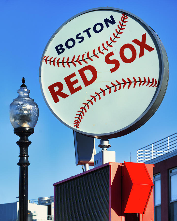 Boston Red Sox Sign Photograph by Jerry Fornarotto