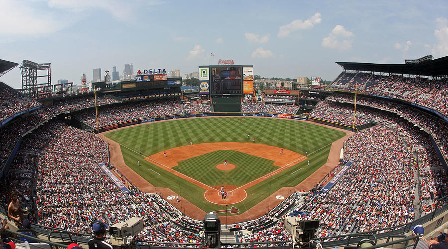 Boston Red Sox v Atlanta Braves Photograph by Mike Zarrilli