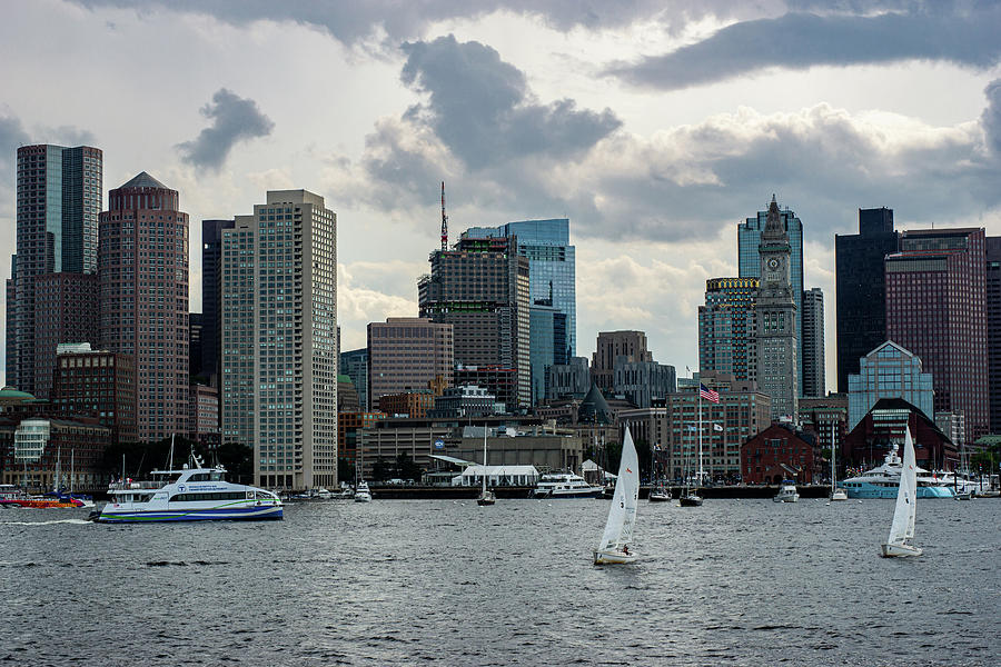 Boston Skyline 1 Photograph By Dimitry Papkov - Pixels