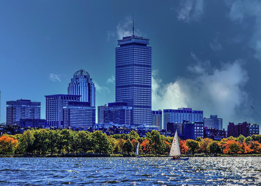Boston Photograph - Boston Skyline 2 by Kevin Fortier