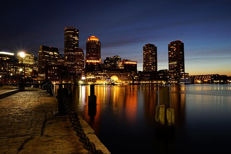 Boston Skyline II Photograph by Patricia Caron