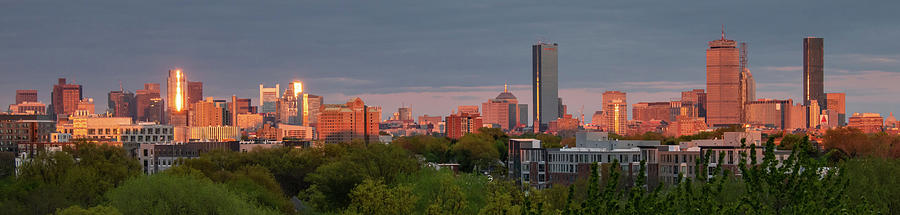 Boston Skyline Photograph by Ken Stampfer