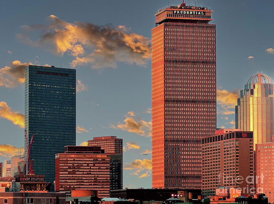 Boston Skyline Photograph by Kevin Fortier