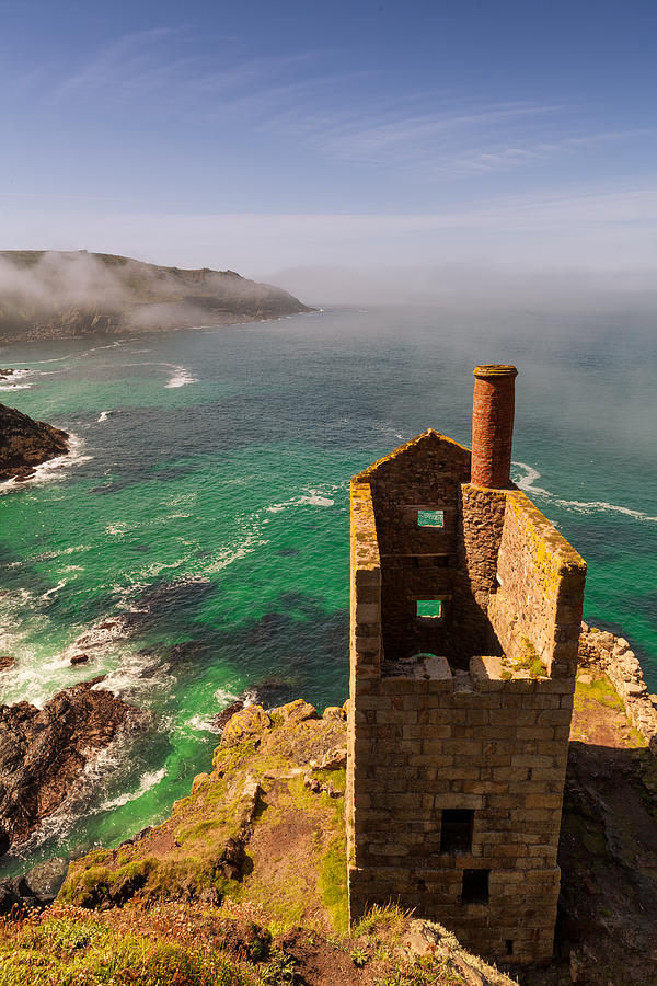 Botallack Mine Photograph by George W Johnson