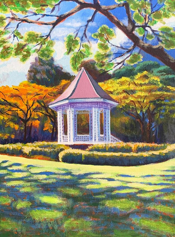 Botanic Garden Painting by Hong Jin - Fine Art America