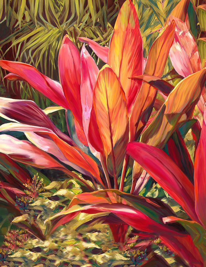 Botanical Painting - Botanical Delight by Laurie Snow Hein