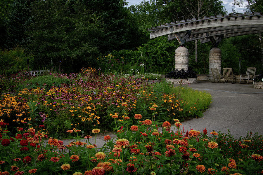 Botanical Garden Serenity Photograph by Deb Beausoleil Botanical Garden Serenity Photograph by Deb Beausoleil