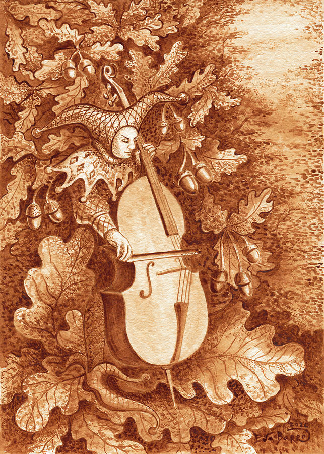 Bottesini Sonata Drawing