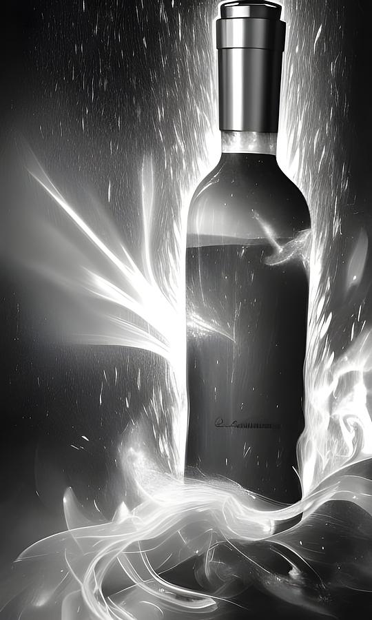 Bottle 3 Digital Art by Beverly Read