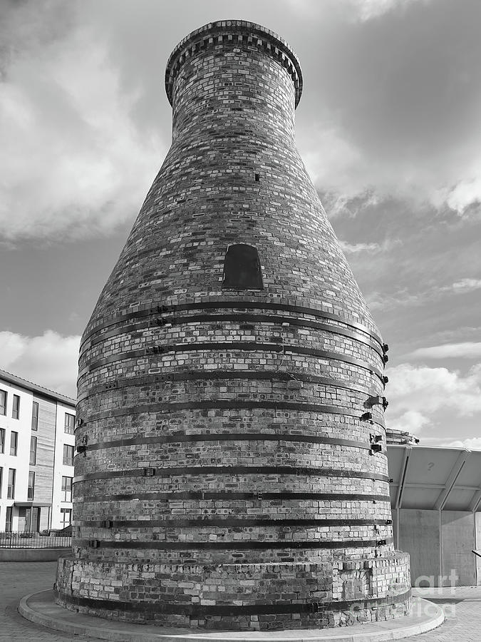 Bottle Kiln Portobello Edinburgh In Mono 2 Photograph