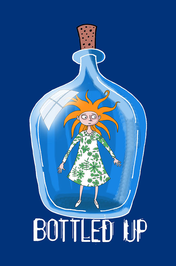 Bottled Up Mixed Media by Andrew Hitchen Fine Art America