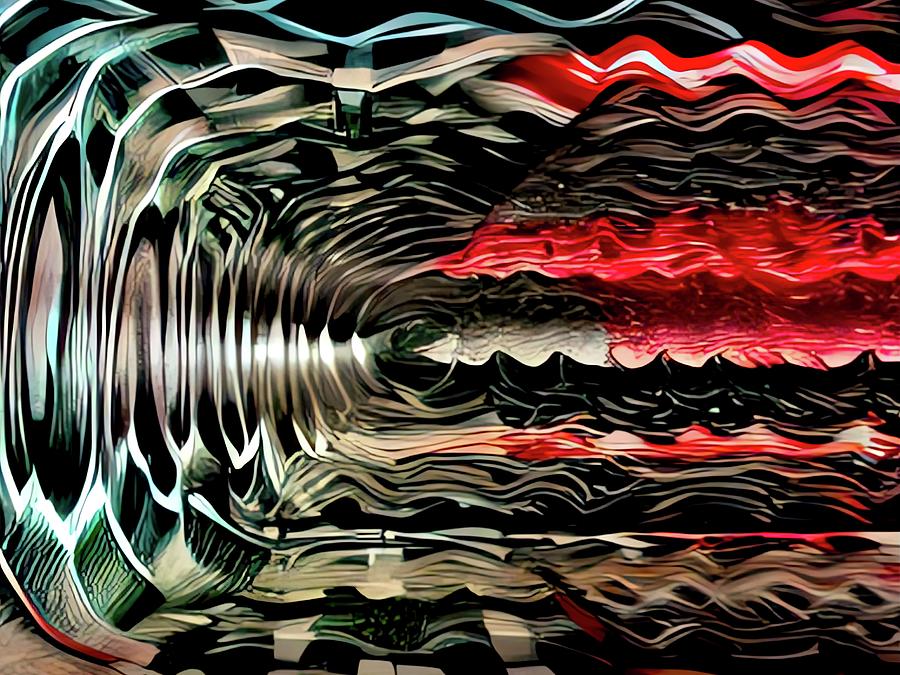 Bottleneck Digital Art by Fred Moore