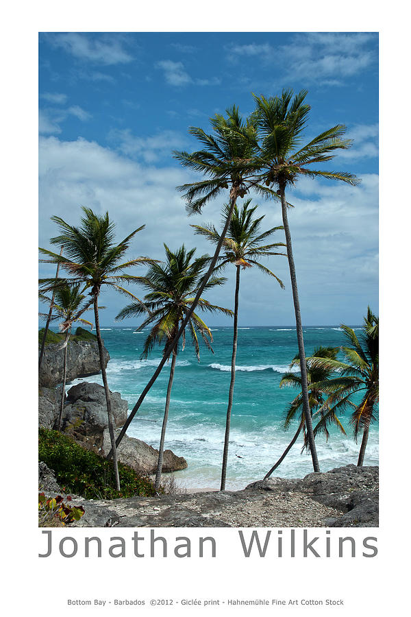 Summer Photograph - Bottom Bay Barbados by Jonathan Wilkins