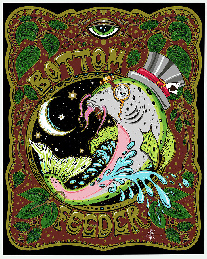 Bottom Feeder Digital Art - Bottom Feeder by Robert Fenwick May Jr Bottom Feeder Digital Art - Bottom Feeder by Robert Fenwick May Jr