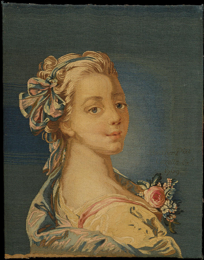 Boucher s Daughter Jeanne Elisabeth Victoire Deshays Painting by ...