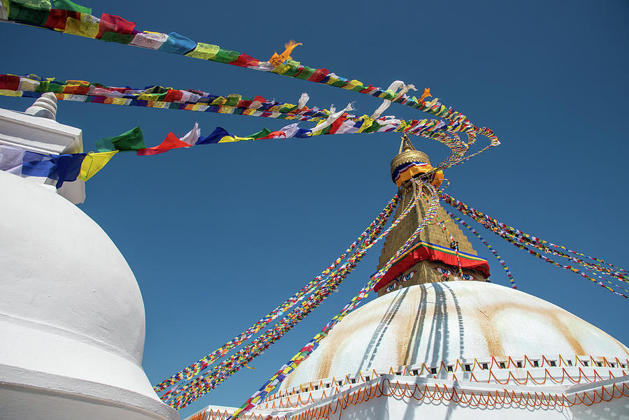 Boudhanath Stupa, Kathmandu Nepal Photograph by Michalakis Ppalis