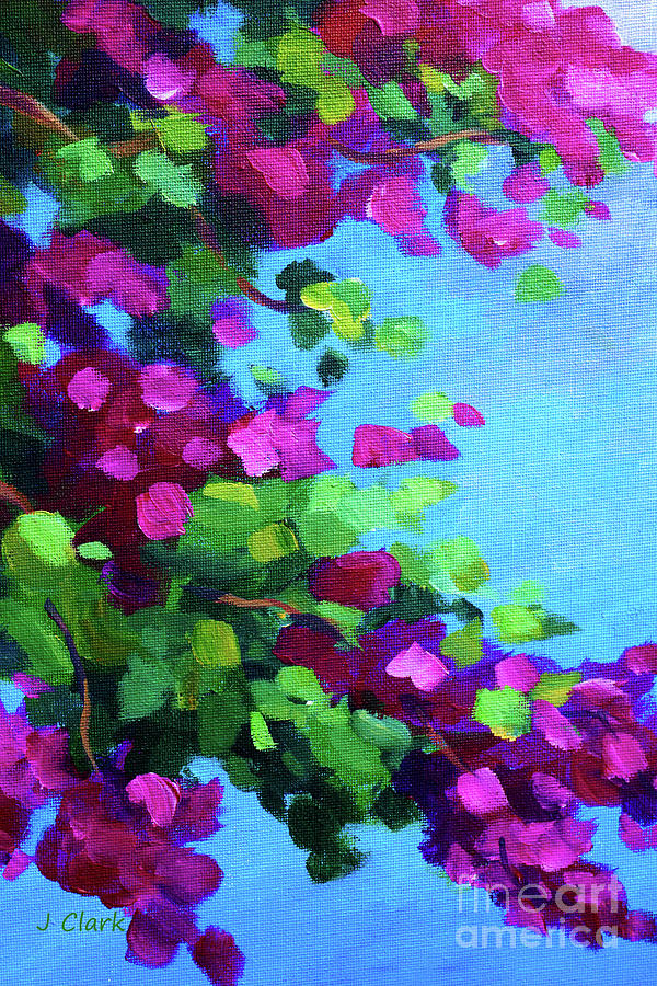 Bougainvillea Impressions Painting
