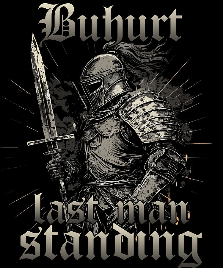 Bouhourt Knight Competition Buhurt Tournament Warrior Digital Art by ...