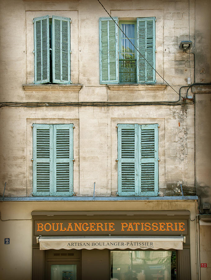 Boulangerie Patisserie - Avignon, France Photograph by Denise Strahm