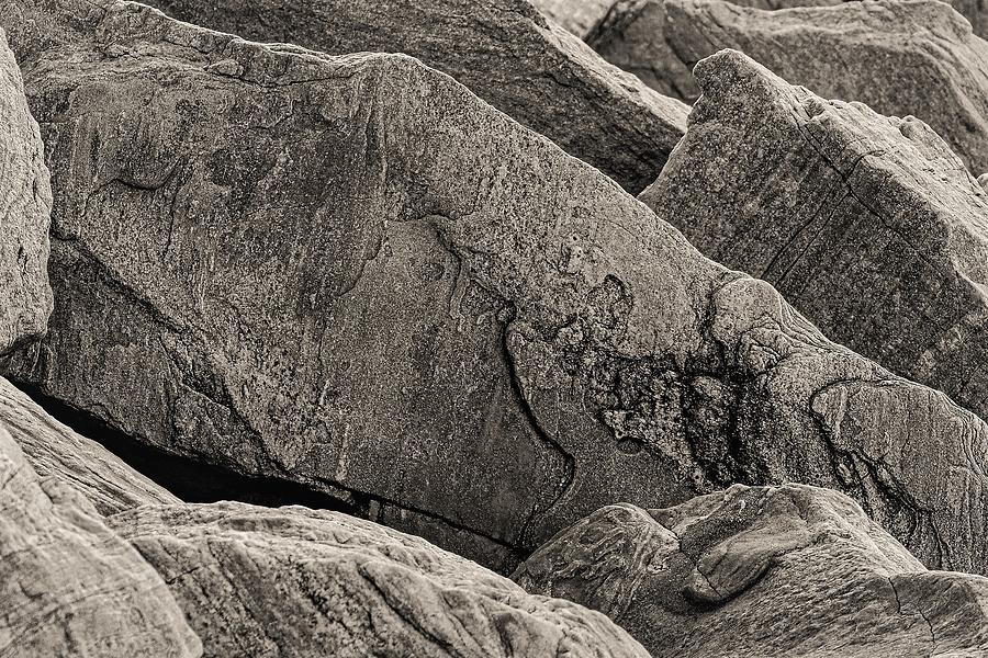 Boulders1 Photograph by John Linnemeyer