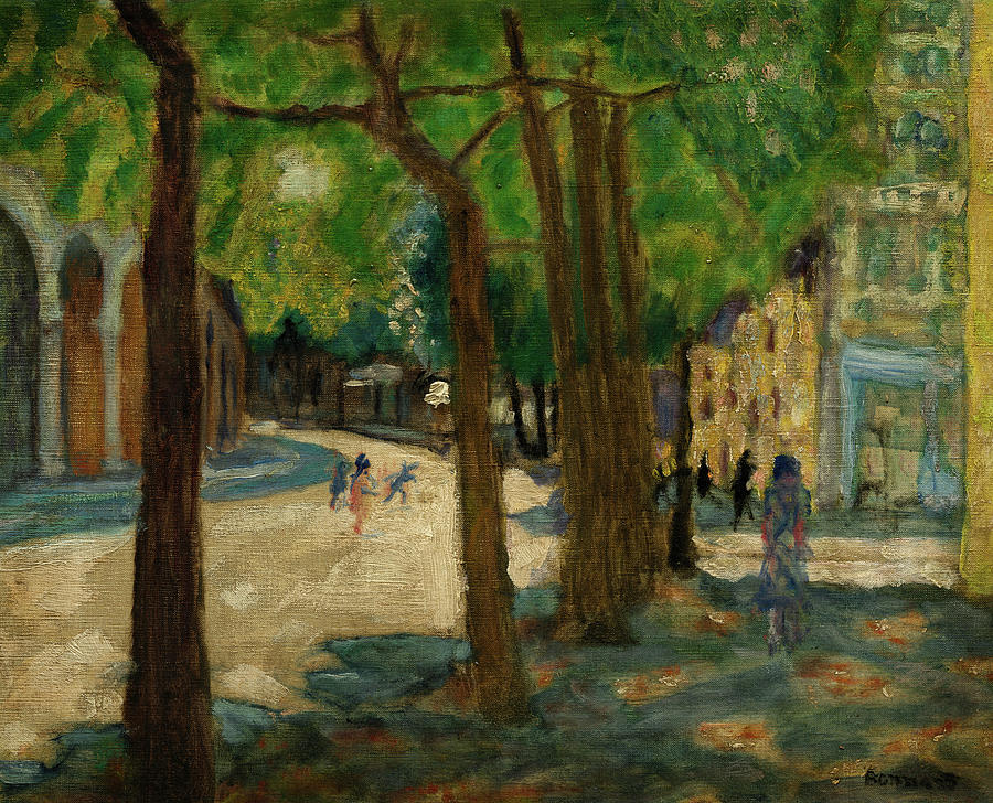 Boulevard Exelmans, Paris Painting by Pierre Bonnard - Fine Art America