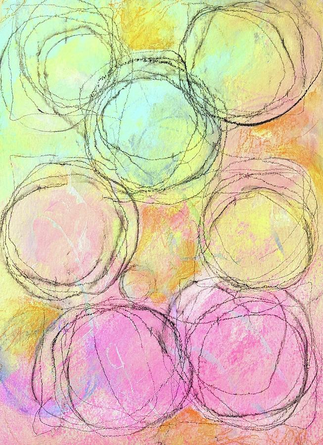 Bounce Mixed Media by Valerie Reeves